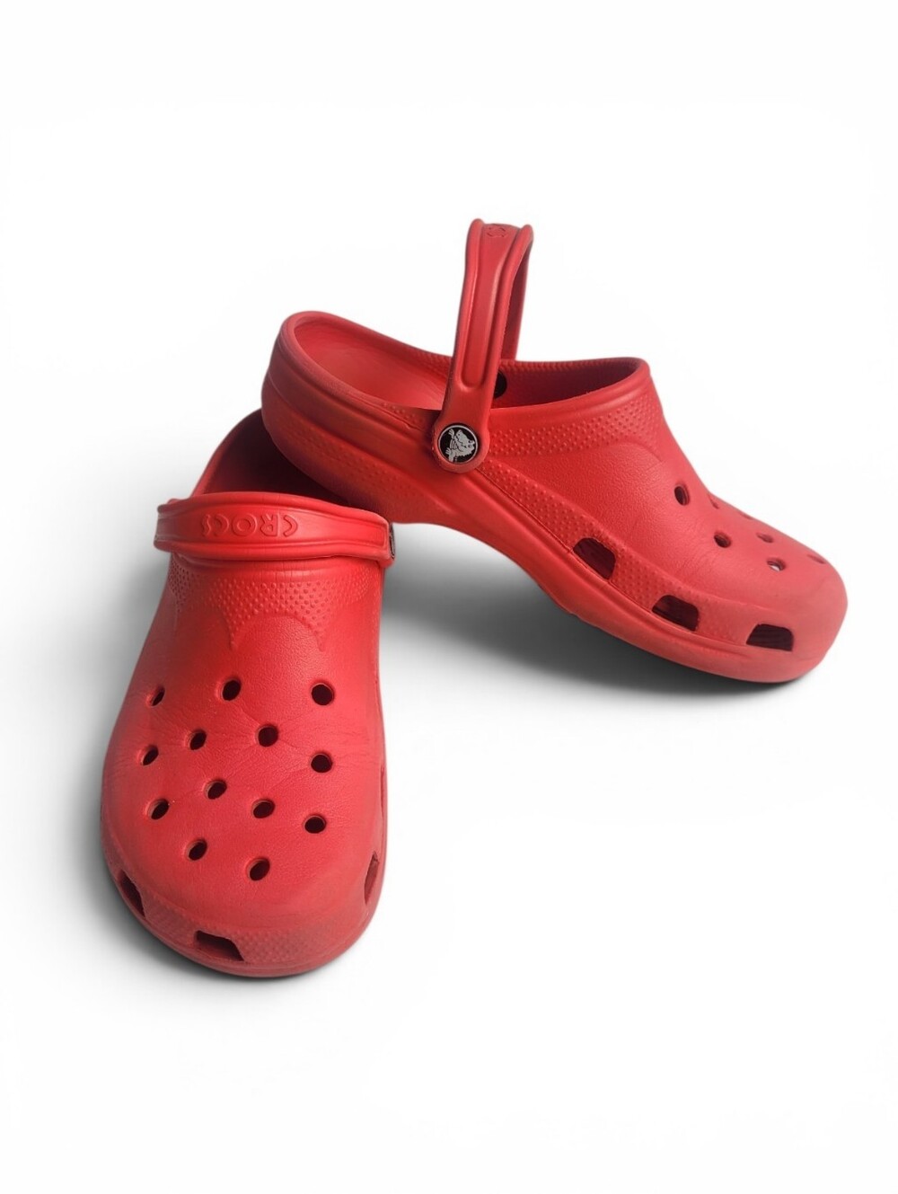CROCS Adult Classic Clogs Unisex Foam Sandals Coral Red M6-7 W8-9